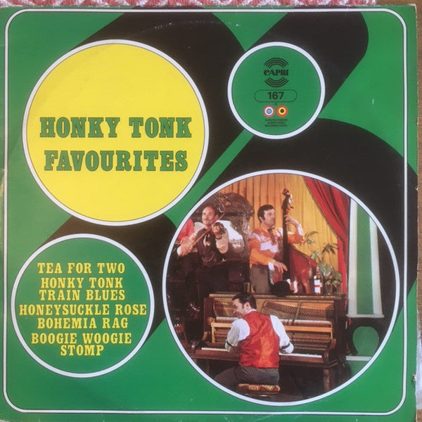 Neville Dickie - Honky Tonk Favourites (LP) Vinyl LP Vinyl Very Good (VG) <br> Hoes Good Plus (G+)
