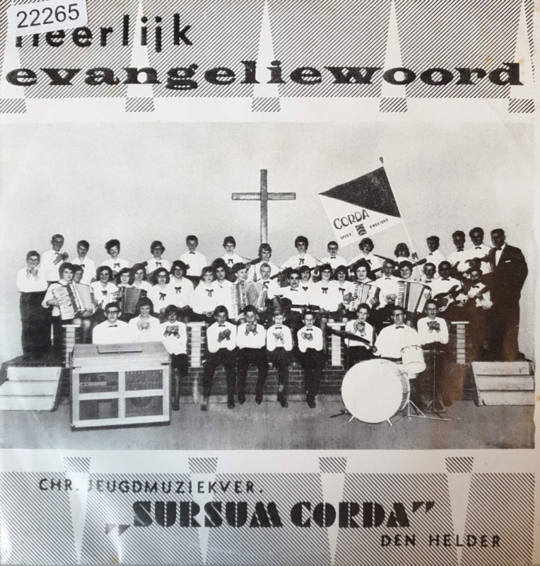 Christelijke Jeugdmuziekvereniging Sursum Corda - Heerlijk Evegeliewoord Vinyl Singles Vinyl Very Good (VG) <br> Hoes Good Plus (G+)