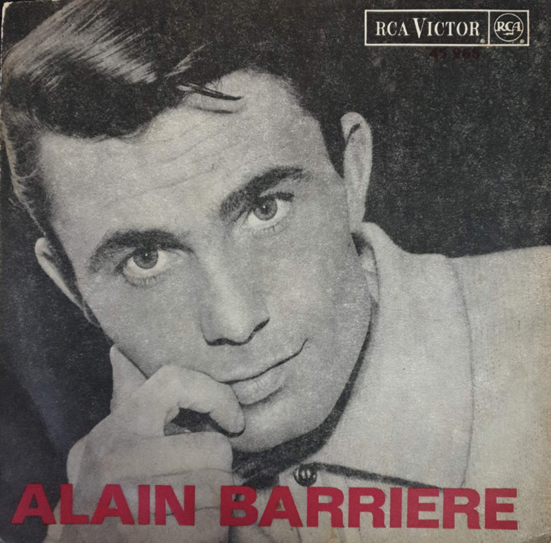 Alain Barriere - Elle Etait Si Jolie Vinyl Singles Vinyl Very Good (VG) <br> Hoes Good Plus (G+)