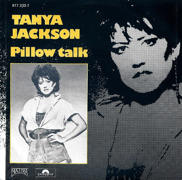 Tanya Jackson - Pillow Talk Vinyl Singles Vinyl Very Good (VG) <br> Hoes Good Plus (G+)