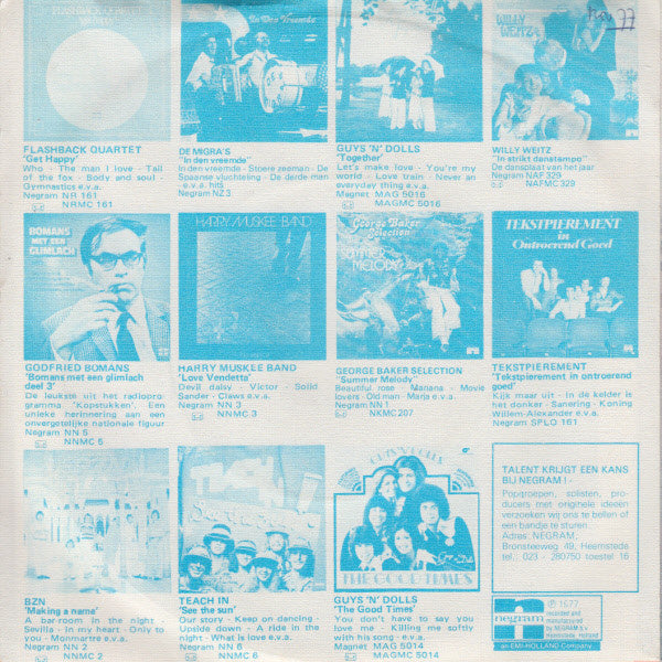 Arjan Brass - Samuel Vinyl Singles Vinyl Very Good (VG) <br> Hoes Good Plus (G+)