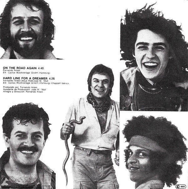 Barrabas - On The Road Again Vinyl Singles Vinyl Very Good (VG) <br> Hoes Good Plus (G+)