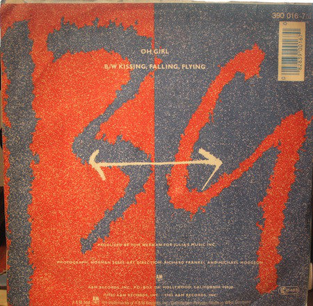 Boy Meets Girl - Oh Girl Vinyl Singles Vinyl Very Good (VG) <br> Hoes Good Plus (G+)