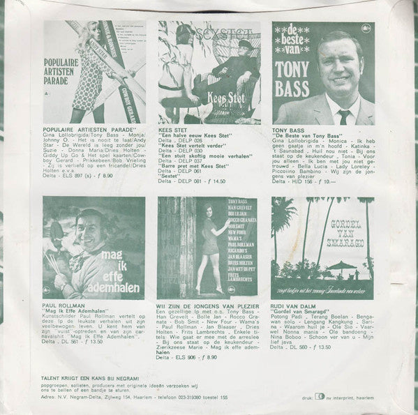 Paul Rollman - Hengelen Vinyl Singles Vinyl Very Good (VG) <br> Hoes Good Plus (G+)