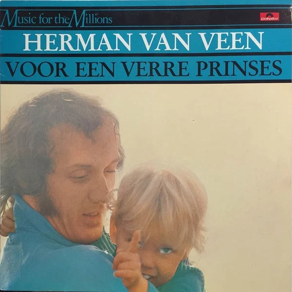 Herman van Veen - Voor Een Verre Prinses (LP) Vinyl LP Vinyl Very Good (VG) <br> Hoes Good Plus (G+)
