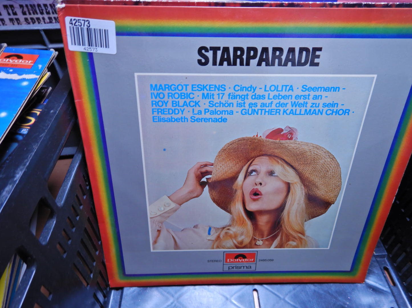 Various - Starparade (LP) Vinyl LP Vinyl Very Good (VG) <br> Hoes Good Plus (G+)
