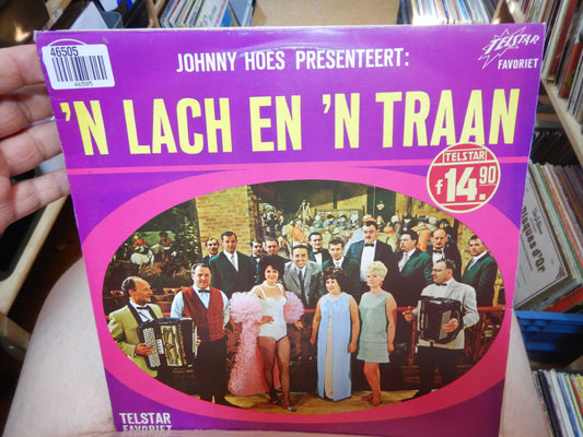 Johnny Hoes - Presenteert 'n Lach En 'n Traan (LP) Vinyl LP Vinyl Zeer Goed / Hoesje Goed "VINYLSINGLES.NL"
