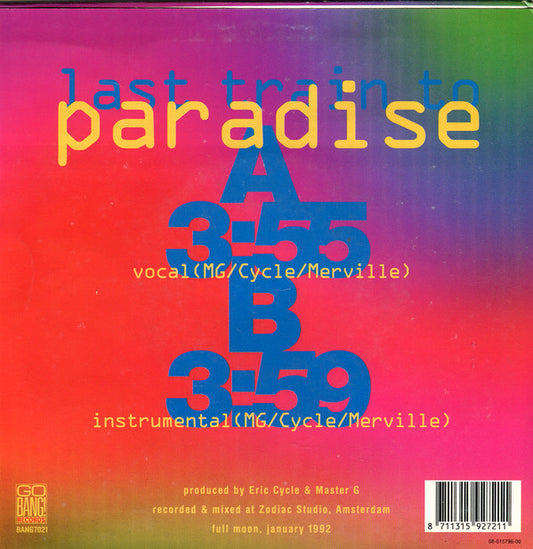 Quazar - Last Train To Paradise