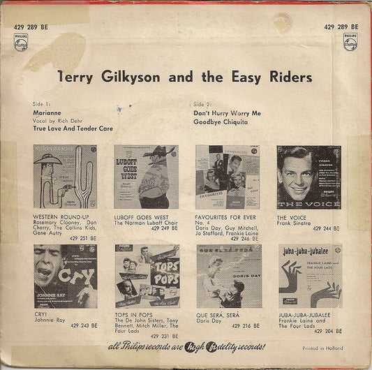 Terry Gilkyson And The Easy Riders - Marianne 30714