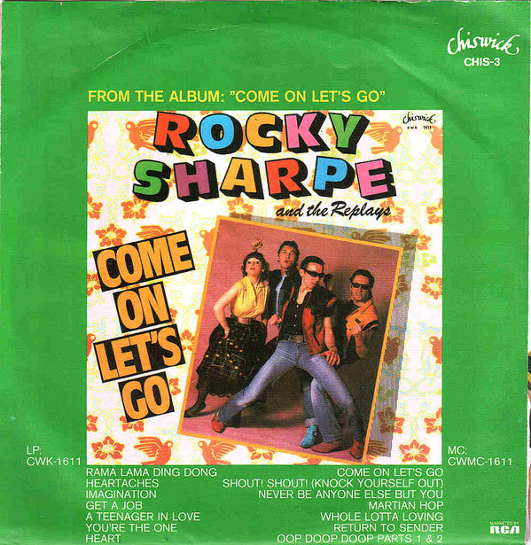 Rocky Sharpe - Shou Shout 36893 Vinyl Singles Vinyl Very Good (VG) <br> Hoes Good Plus (G+)