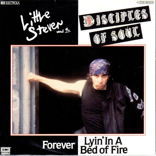 Little Steven & The Disciples Of Soul - Forever Vinyl Singles Vinyl Very Good (VG) <br> Hoes Good Plus (G+)