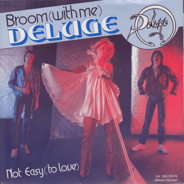 Deluge - Broom (With Me) Vinyl Singles Vinyl Very Good (VG) <br> Hoes Good Plus (G+)