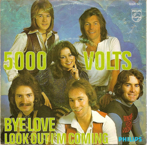 5000 Volts - Bye Love Vinyl Singles Vinyl Very Good (VG) <br> Hoes Good Plus (G+)