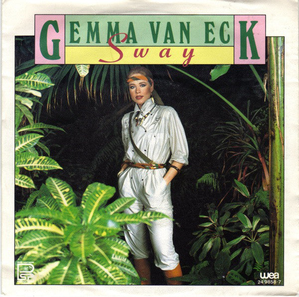 Gemma van Eck - Sway 34500 Vinyl Singles Vinyl Very Good (VG) <br> Hoes Good Plus (G+)
