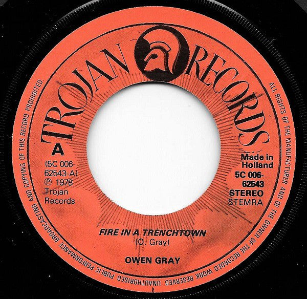 Owen Gray Fire In A Trenchtown VINYLSINGLES NL owen-gray-fire-in-a-trenchtown-vinylsingles-nl