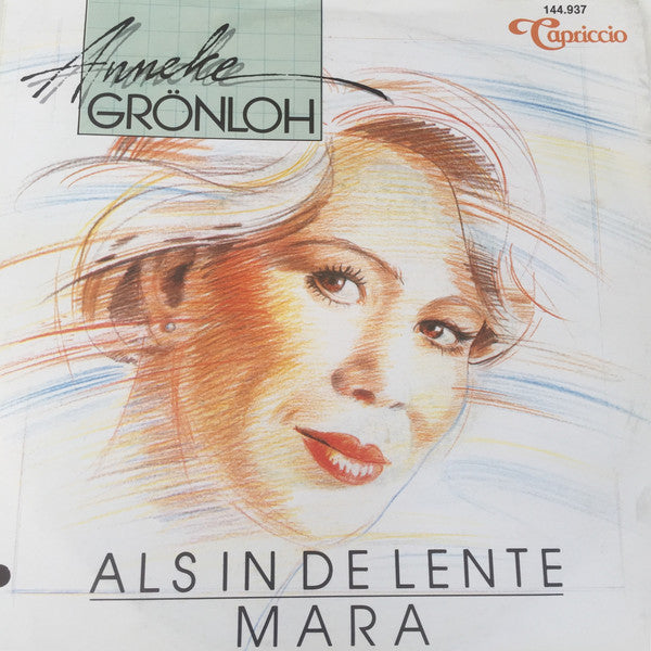 Anneke Grönloh - Als In De Lente Vinyl Singles Vinyl Very Good (VG) <br> Hoes Good Plus (G+)