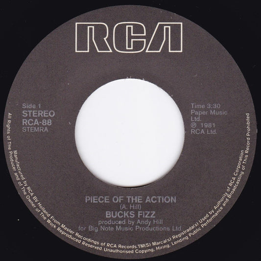 Bucks Fizz - Piece Of The Action