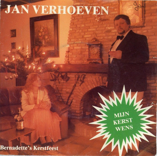 Jan Verhoeven - Mijn Kerstwens 35130 Vinyl Singles Vinyl Very Good (VG) <br> Hoes Good Plus (G+)