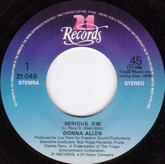 Donna Allen - Serious