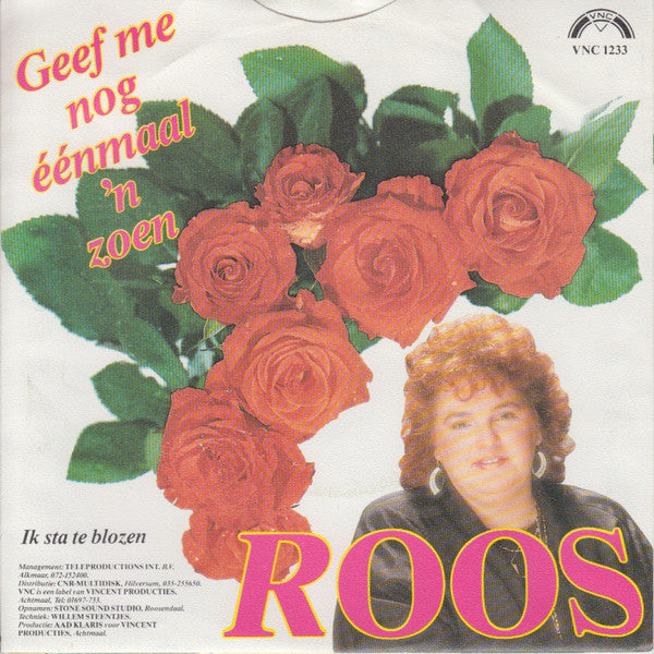 Corine Roos - Geef Me Nog Eenmaal Een Zoen Vinyl Singles Vinyl Very Good (VG) <br> Hoes Good Plus (G+)