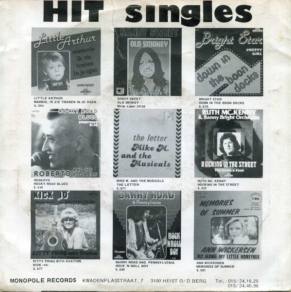 Noordzee Duo - Mijn Lieve Zwartkop 32431 Vinyl Singles Vinyl Very Good (VG) <br> Hoes Good Plus (G+)