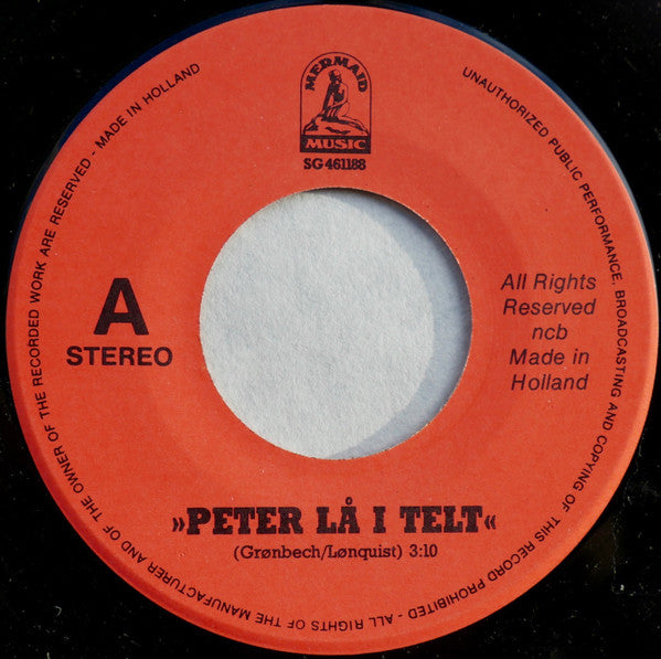 Jodle Birge & Ib Grønbech - Peter Lå I Telt Vinyl Singles