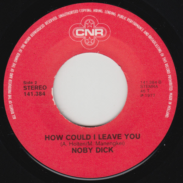 Noby Dick - Play Me A Love Song Vinyl Singles