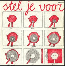 Loes Vos, Louis Kockelmann - Stel Je Voor Vinyl Singles EP Vinyl Very Good (VG) <br> Hoes Good Plus (G+)