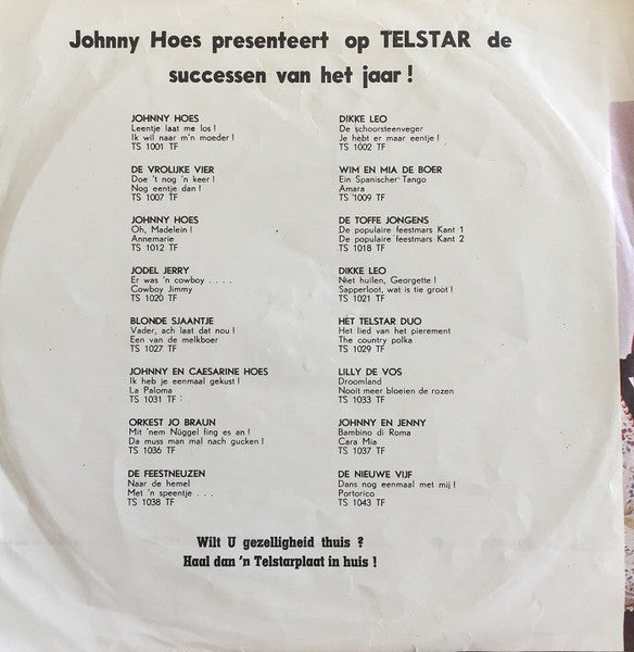 Zangeres Zonder Naam - Ik Blijf Op Je Wachten! Vinyl Singles Vinyl (VG) <br> Hoes Generic