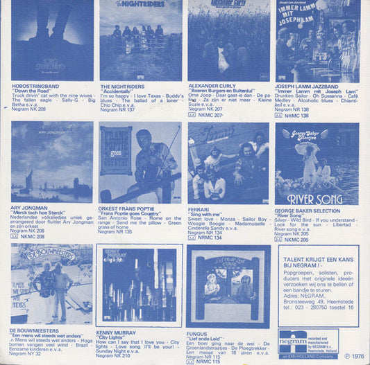 Rijk De Gooyer - De Moord Te Raemsdonk Vinyl Singles Vinyl Zeer Goed / Hoesje Goed "VINYLSINGLES.NL"