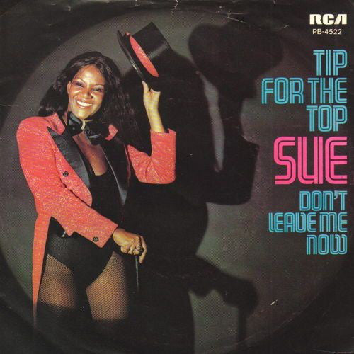 Sue - Tip For The Top Vinyl Singles Vinyl Very Good (VG) <br> Hoes Good Plus (G+)