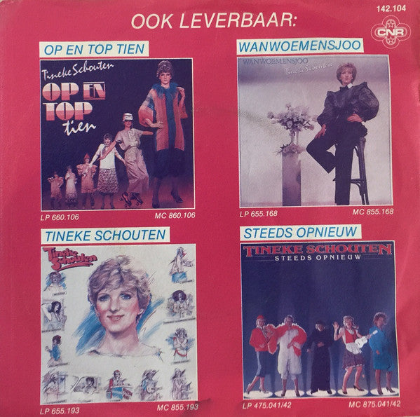 Tineke Schouten - Vakantie Is Nie Alles 12784 Vinyl Singles