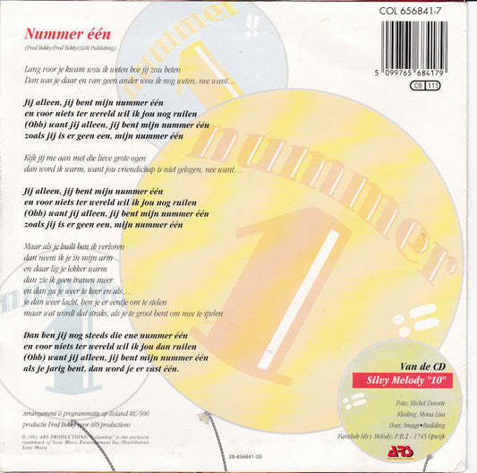 Silvy Melody - Nummer Eén 23143