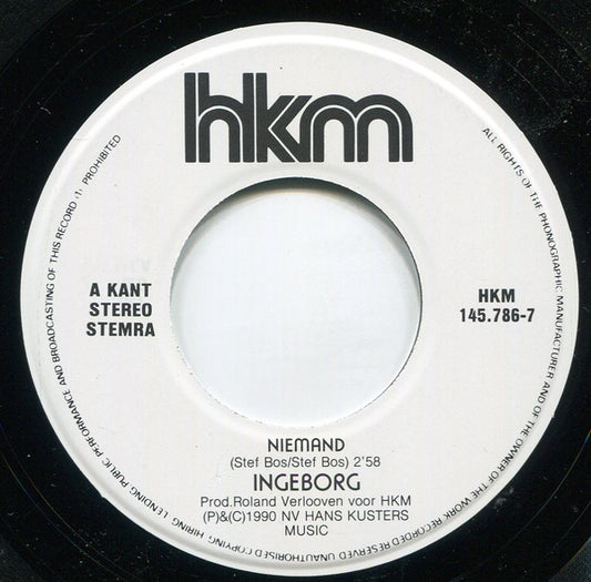 Ingeborg - Niemand