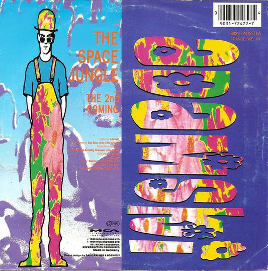 Adamski - The Space Jungle Vinyl Singles Vinyl Zeer Goed / Hoesje Goed "VINYLSINGLES.NL"