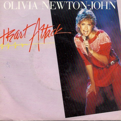Olivia Newton-John - Heart Attack Vinyl Singles Vinyl Very Good (VG) <br> Hoes Good Plus (G+)