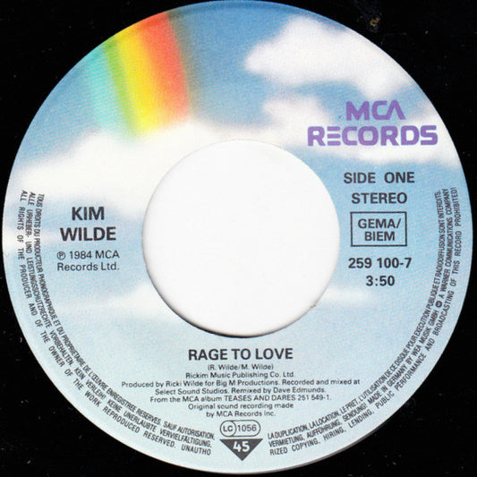 Kim Wilde - Rage To Love