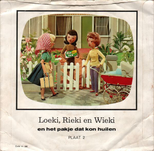 No Artist - Loeki, Rieki En Wieki - Het Vakantiepakje Plaat 2 (Bio-Tex) 39725 Vinyl Singles Vinyl Very Good (VG) <br> Hoes Good Plus (G+)