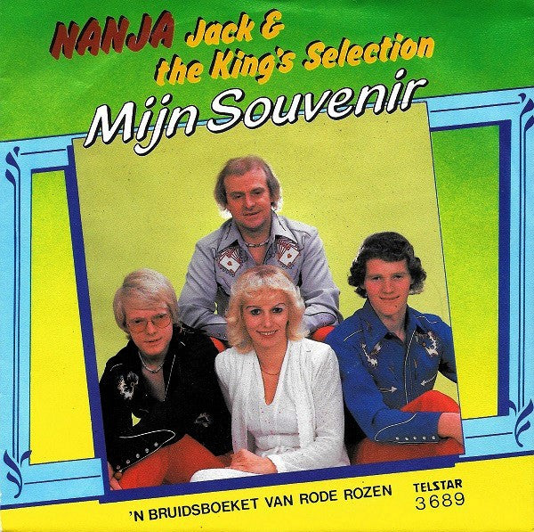 Nanja Jack & The King's Selection - Mijn Souvenir Vinyl Singles Vinyl Very Good (VG) <br> Hoes Good Plus (G+)