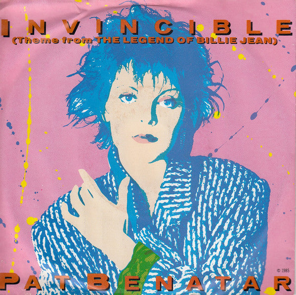 Pat Benatar - Invincible Vinyl Singles