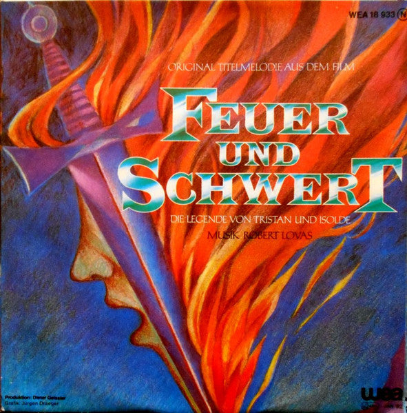 Lovas Róbert - Feuer Und Schwert Vinyl Singles Vinyl Very Good (VG) <br> Hoes Good Plus (G+)