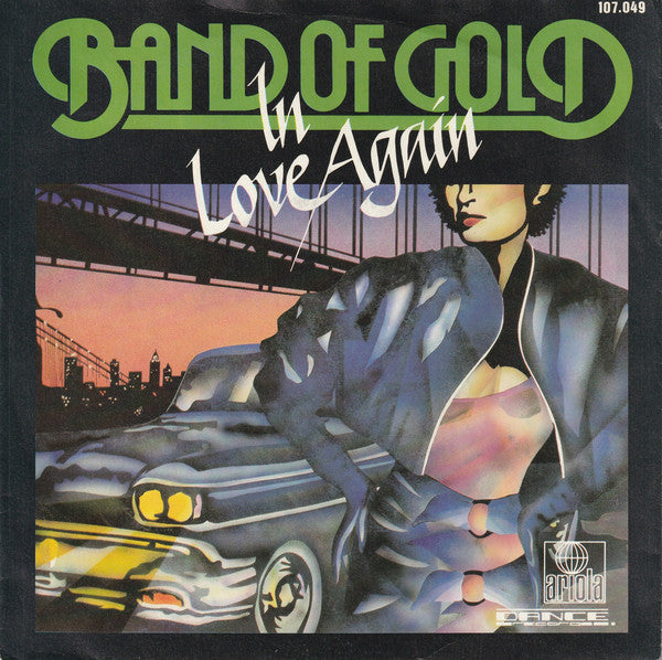 Band Of Gold - In Love Again 40839 Vinyl Singles Vinyl Very Good (VG) <br> Hoes Good Plus (G+)