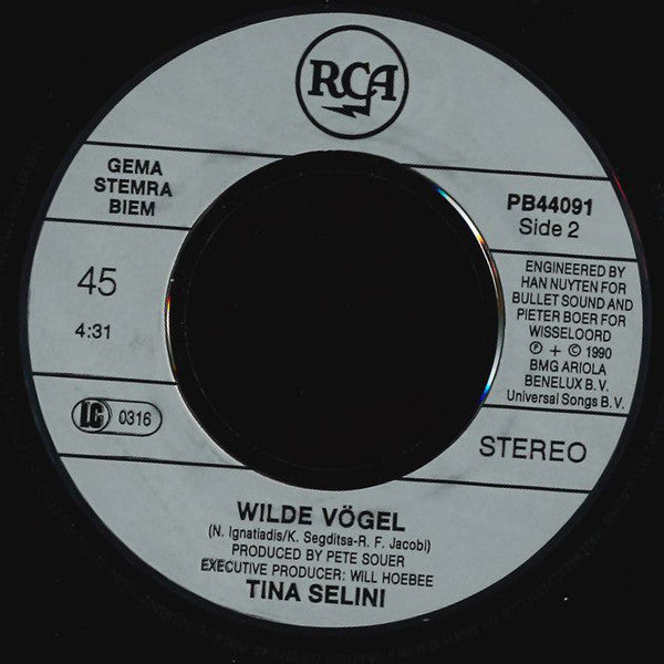 Tina Selini - Ewig Ruft Die Liebe Vinyl Singles