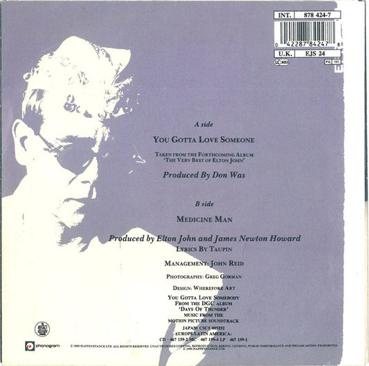 Elton John - You Gotta Love Someone