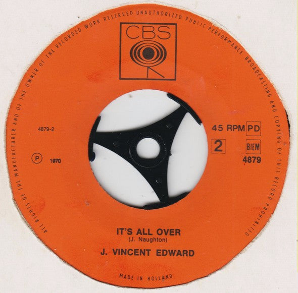 J. Vincent Edward Vinyl Singles