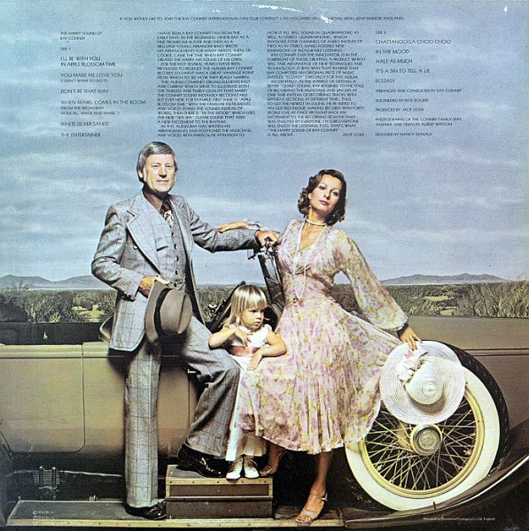 Ray Conniff - The Happy Sound Of Ray Conniff (LP) Vinyl LP Vinyl Very Good (VG) <br> Hoes Good Plus (G+)