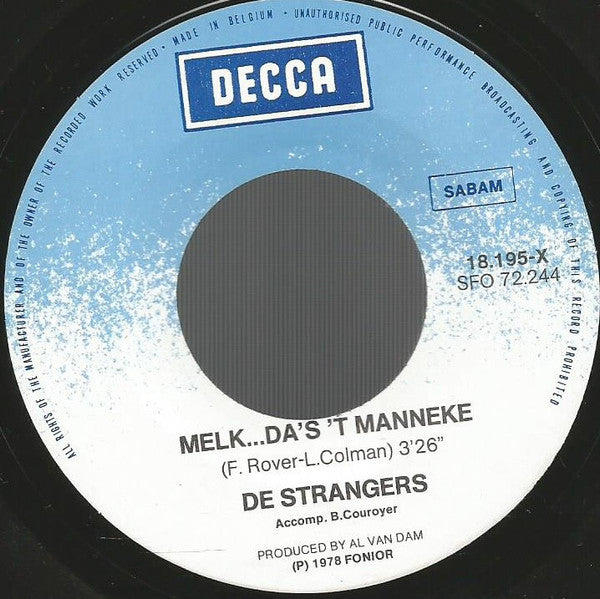 Strangers - Vader Grijzenbaard 35580 Vinyl Singles Vinyl Very Good (VG) <br> Hoes Good Plus (G+)