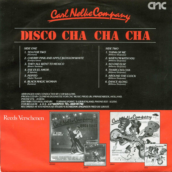 Carl Nelke Company - Disco Cha Cha Cha Vinyl Singles Vinyl Very Good (VG) <br> Hoes Good Plus (G+)