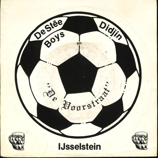 Stêe Boys / Didjin - De Voorstraat / De Voorstraat Reggae Vinyl Singles Vinyl Very Good (VG) <br> Hoes Good Plus (G+)