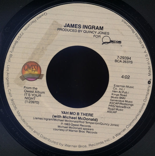 James Ingram With Michael McDonald - Yah Mo B There
